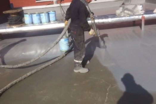 SPREY POLYUREA SON KAT BOYA UYGULAMASI