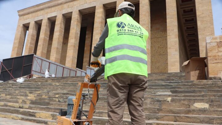 Anıtkabir Sprey Polyurea Uygulaması