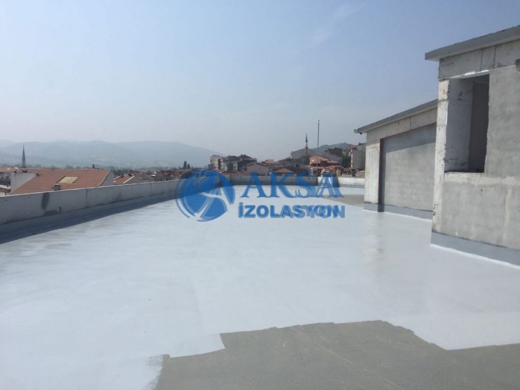 Polyurea Üzeri UV dayanımlı boya uygulaması