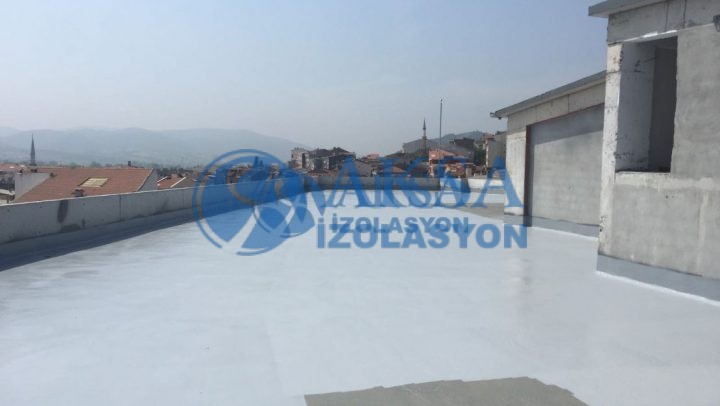 Polyurea Üzeri UV dayanımlı boya uygulaması