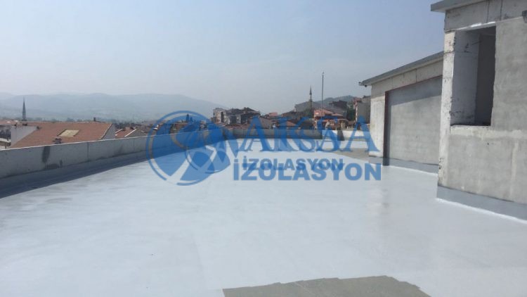 Polyurea Üzeri UV dayanımlı boya uygulaması